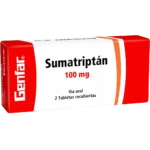 sumatriptan 100 mg 2 tabletas gf