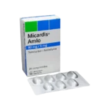 micardis amlo 80/5 mg 28 tabletas (p)