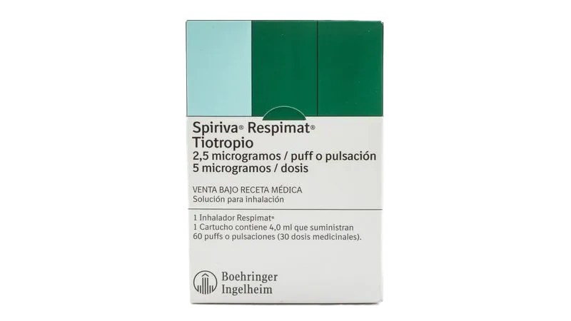 spiriva respimat 2.5/5 mcg 30 dos (p) - Imagen 1