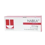 nabila 2.5 mg 28 comprimidos