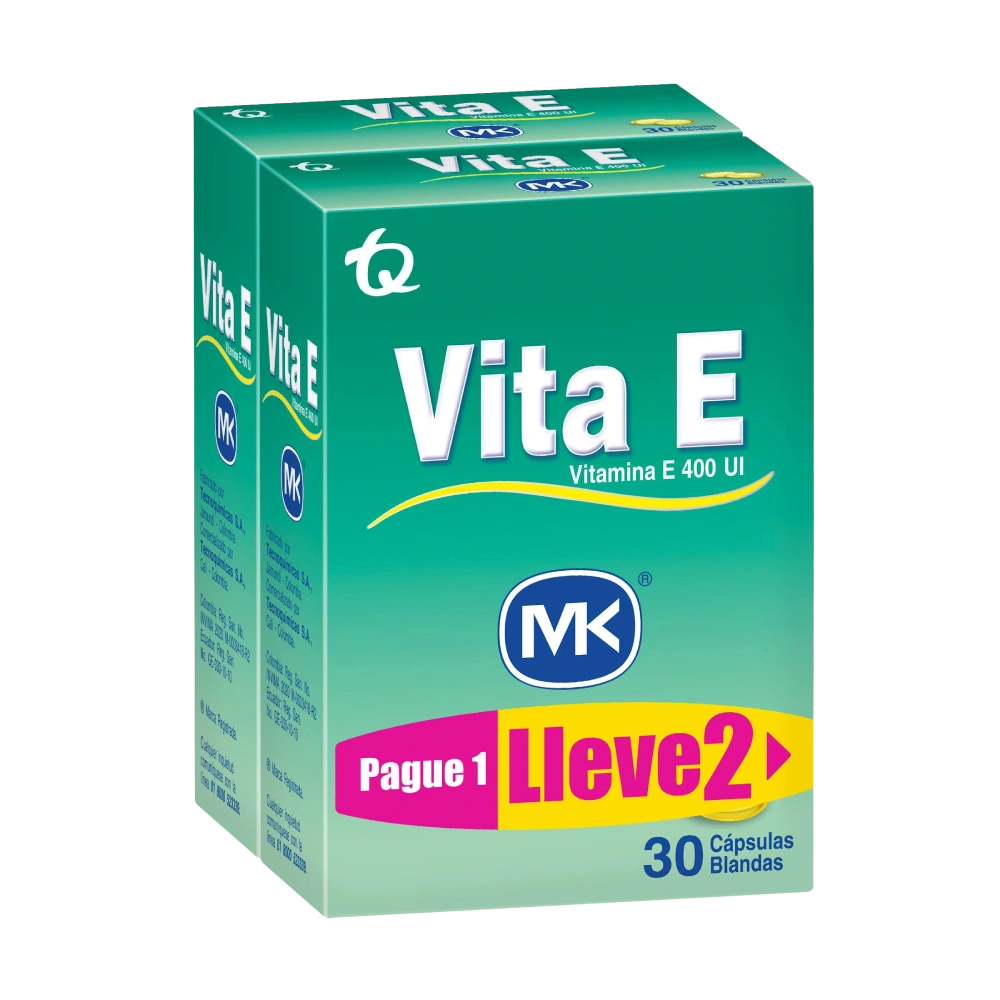 vitamina e 400 ui 30 caps pg1 ll2 - Imagen 1