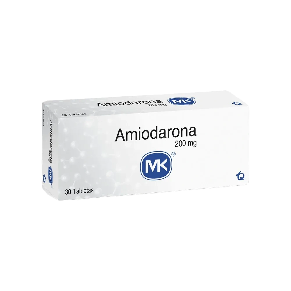 53489_AMIODARONA_200_MG_30_TABLETAS_MK_.webp amiodarona 200 mg 30 tabletas mk - Imagen 1