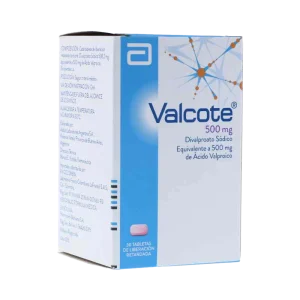 valcote 500 mg 30 tabletas (p)