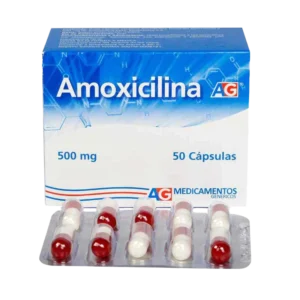 amoxicilina 500 mg 50 capsulas ag
