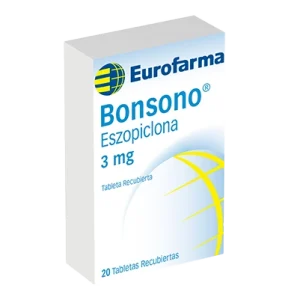 bonsono 3 mg 20 tabletas