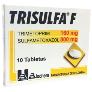 trisulfa f 10 tabletas