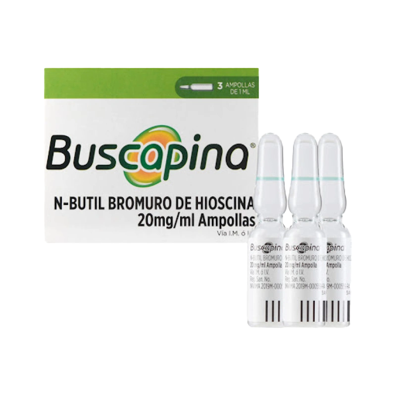 buscapina 20 mg/1ml 3 ampollas
