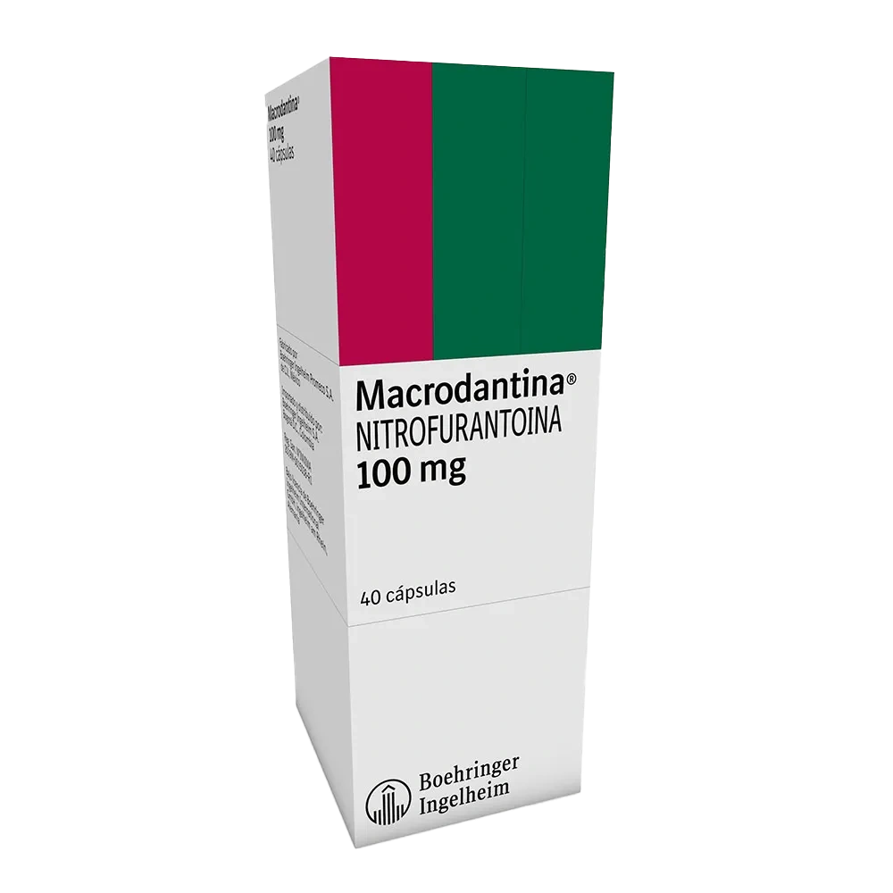 macrodantina 100 mg 40 tabletas