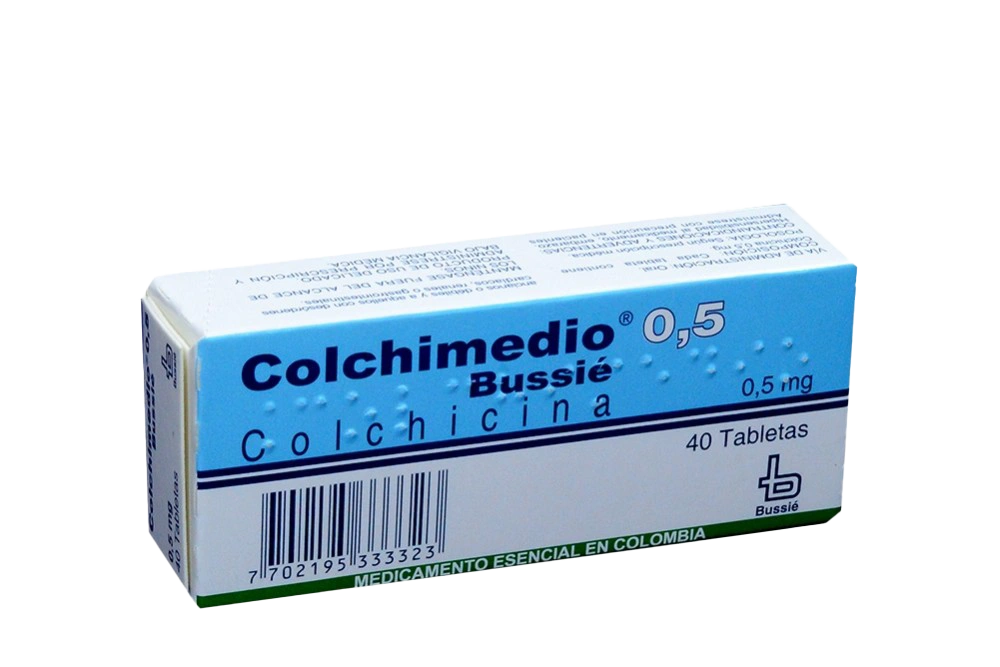 colchimedio 0.5 mg 40 tabletas