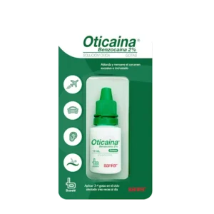 oticaina 2% gotas 10 ml