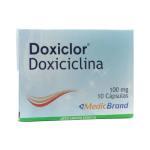 doxiclor 100 mg 10 capsulas