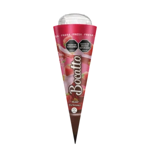 cono bocatto fresa crem helado
