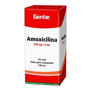 amoxicilina 250 mg susp 100 ml gf