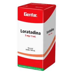 loratadina jarabe 100 ml gf