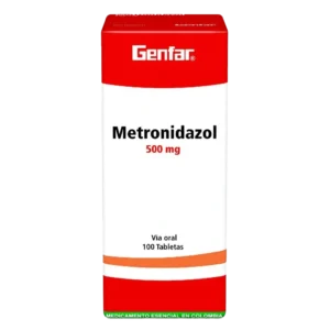 metronidazol 500 mg 100 tabletas gf