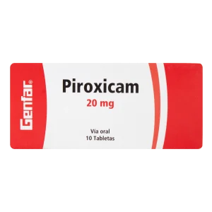 piroxicam 20 mg 10 capsulas gf