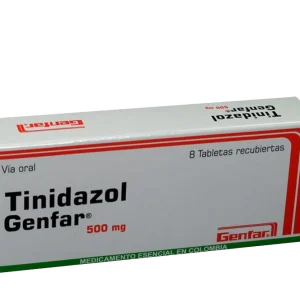 tinidazol 500 mg 8 tabletas gf
