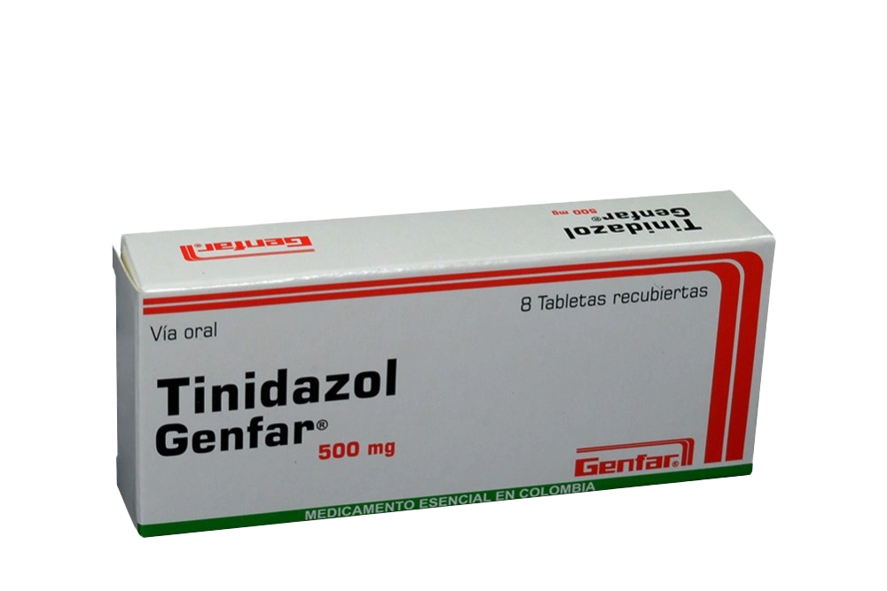 tinidazol 500 mg 8 tabletas gf