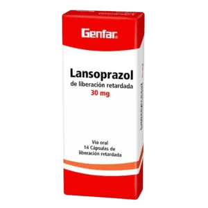 lansoprazol 30 mg 14 capsulas gf