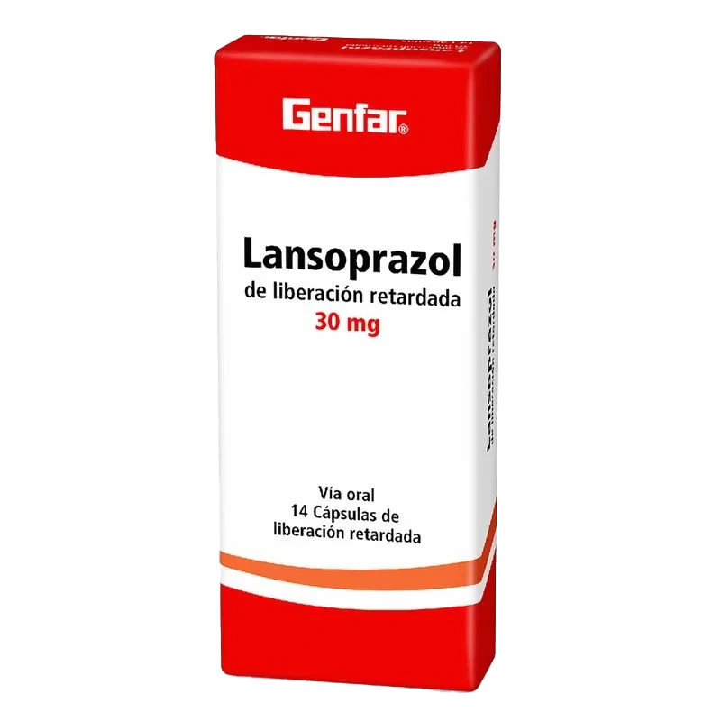 lansoprazol 30 mg 14 capsulas gf
