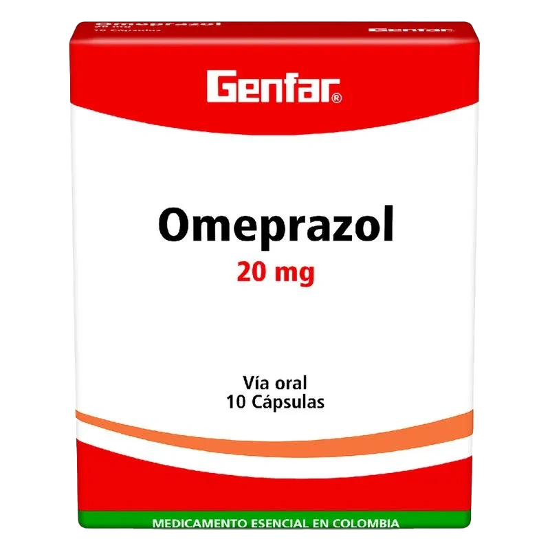 omeprazol 20 mg 10 capsulas gf