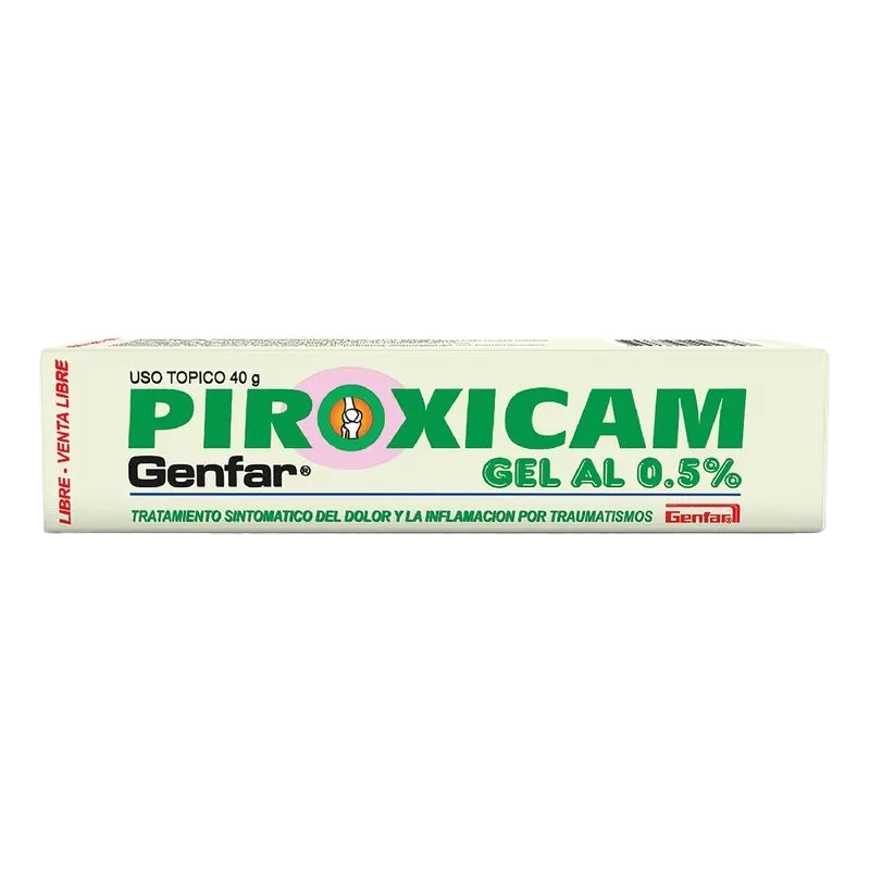 piroxicam 0.5% gel 40 gr gf