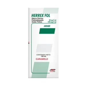 herrex fol caramelo jarabe 120 ml