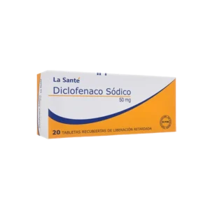 diclofenaco 50 mg 20 tabletas ls