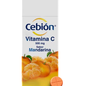 cebion masticable mandarina 100 tab