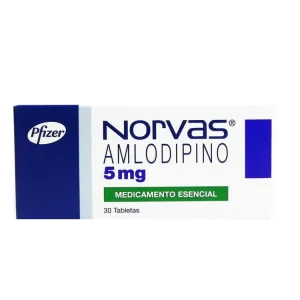 norvas 5 mg 30 tabletas