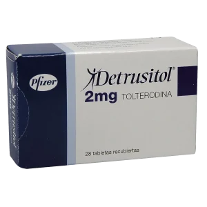 detrusitol 2 mg 28 tabletas (p)