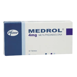 medrol 4 mg 30 tabletas