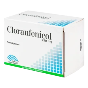cloranfenicol 250 mg 50 capsulas pc