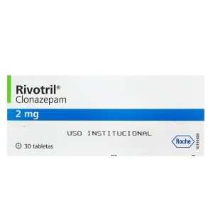 rivotril 2.0 mg 30 tabletas