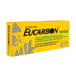 eucarbon herbal 30 tabletas