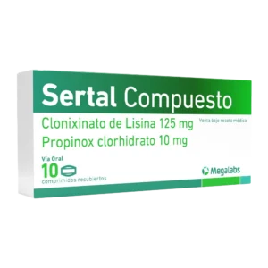 sertal comp 10 mg 10 tabletas