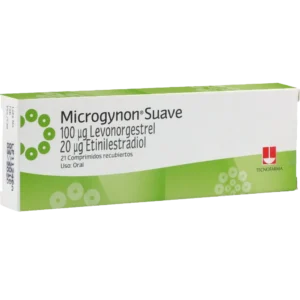 microgynon suave 21 grageas (p)