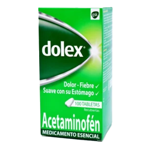 dolex 500 mg 100 tabletas