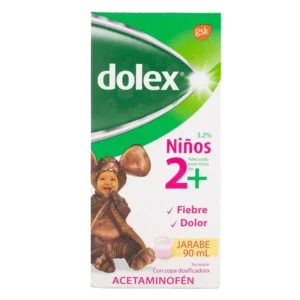 dolex 2+ jarabe niños 90 ml