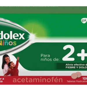 dolex pediatrico 100 tabletas mast
