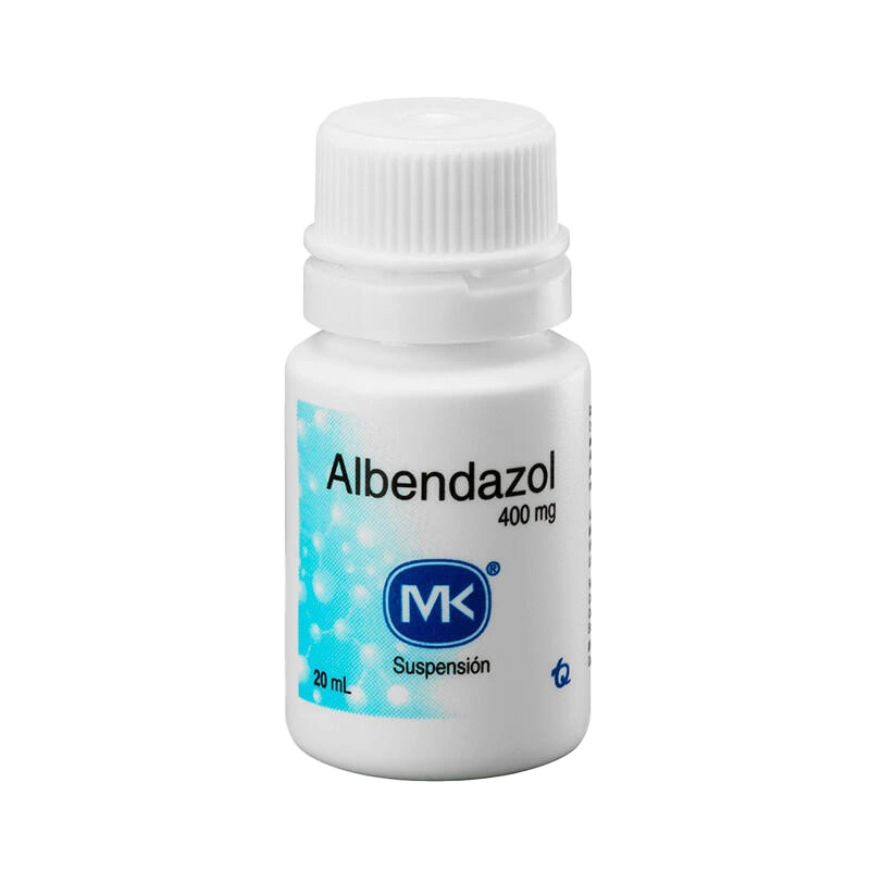 albendazol 400 mg sup 20 ml mk