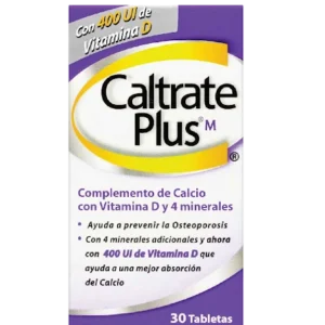 caltrate plus 400 ui 30 tabletas