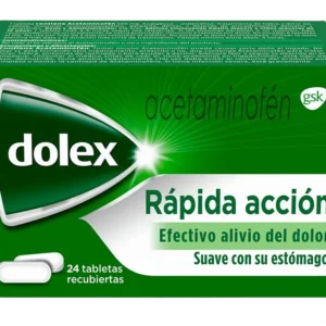 dolex 500 mg rap/accion 24 tab