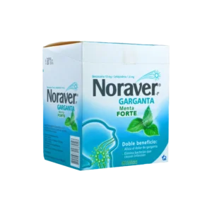 noraver menta forte 96 pastillas