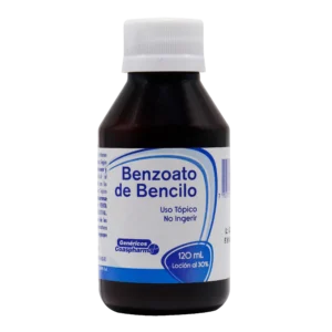 benzoato benzilo locion 120 ml coa