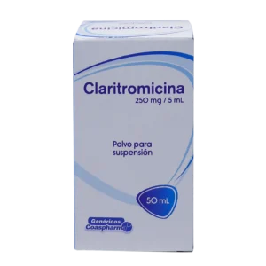 claritromicina 250 mg susp 50 ml coa