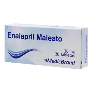 enalapril 20 mg 20 tabletas coa