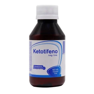 ketotifeno 1 mg jarabe 120 ml coa