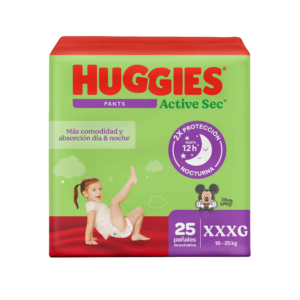 pañal huggies pants act sec et.6 xxxg 25 und