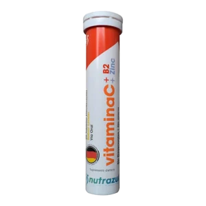 vitamina c+b2+zn 20 tabletas eferv